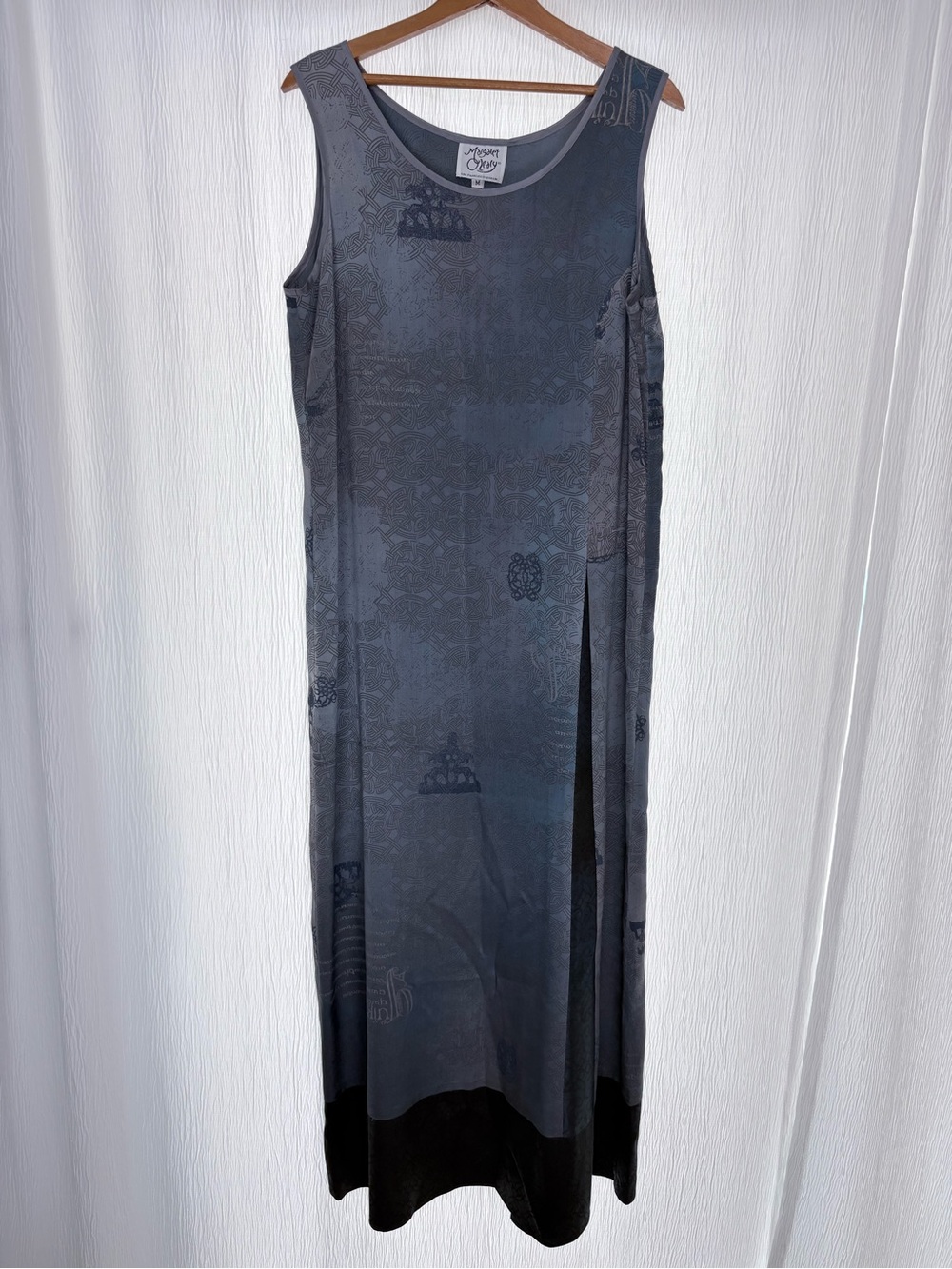 Margaret O’Leary Silk Charmeuse Gown, Vintage, Size Medium 8